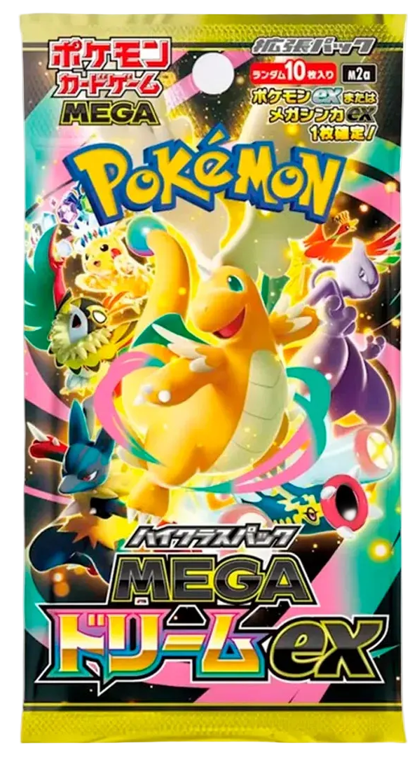 Pokémon MEGA Dream ex Booster Pack (M2a) - Japansk